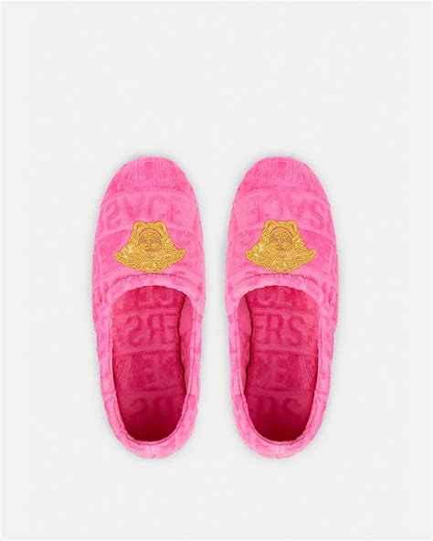 versace slippers sale|versace allover slippers.